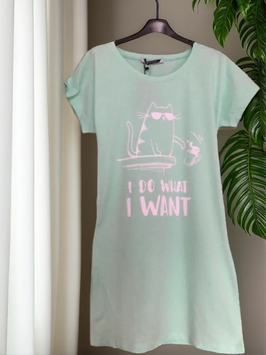 Tunika Obleka What I Want Zelena L-XL Velikost
